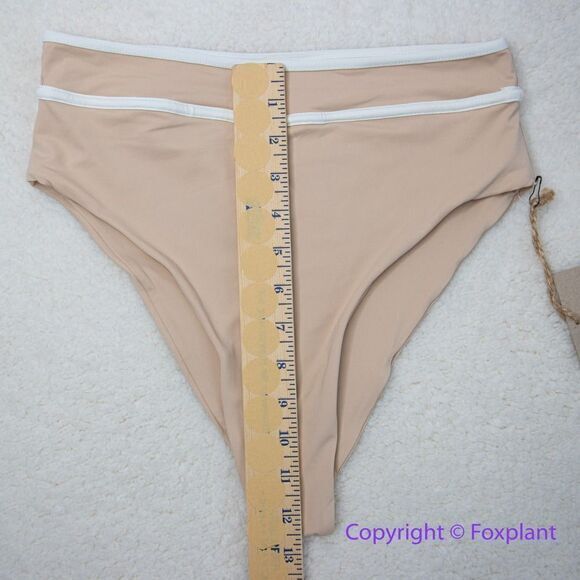 NEW Stone fox swim free people juniper high waisted bikini‎ bottoms, size M - Picture 12 of 15